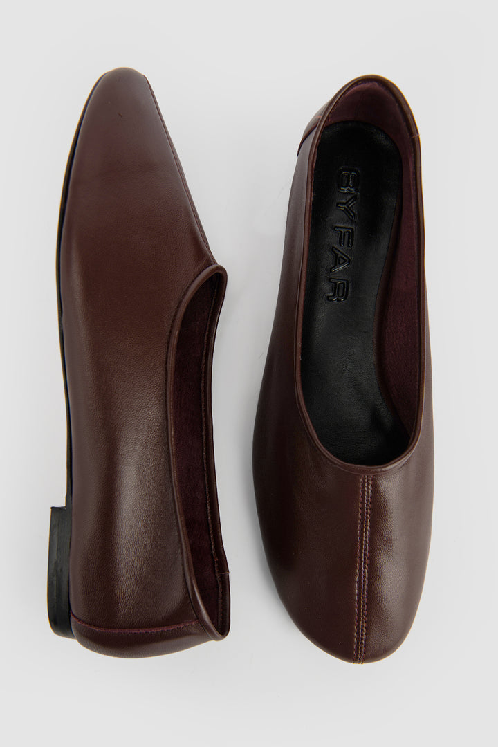 Prudence Leather Ballet Flat