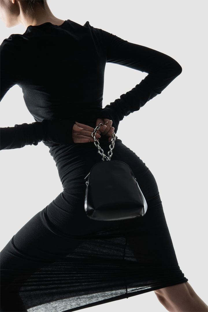Koko Semi Patent Top-Handle Bag