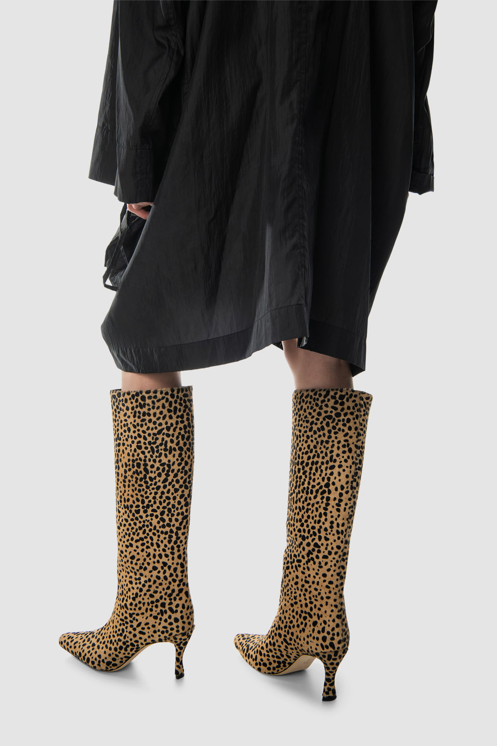 Stevie 42 Pony Hair Knee-High Boot