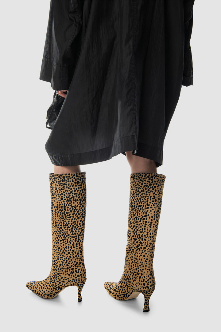 Stevie 42 Pony Hair Knee-High Boot