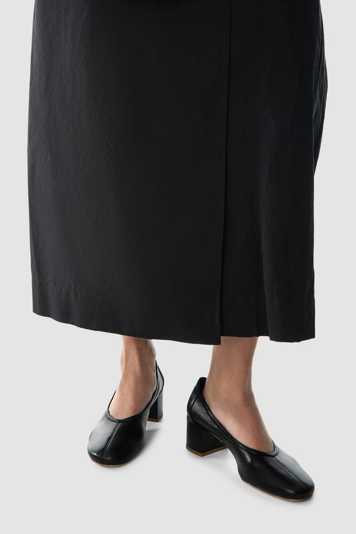 Prudence 45 Black Nappa Leather Pump