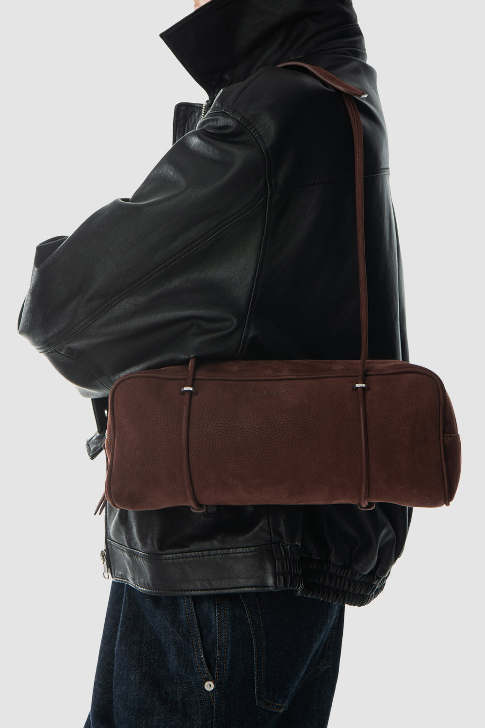 Kimberly Nubuck Shoulder Bag