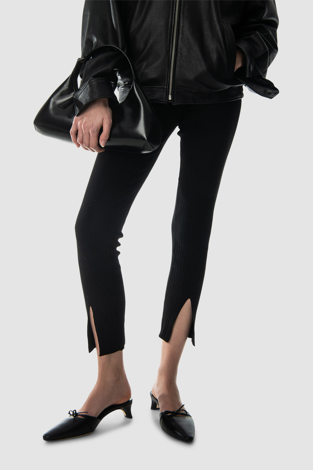 Babybow Leather Mule