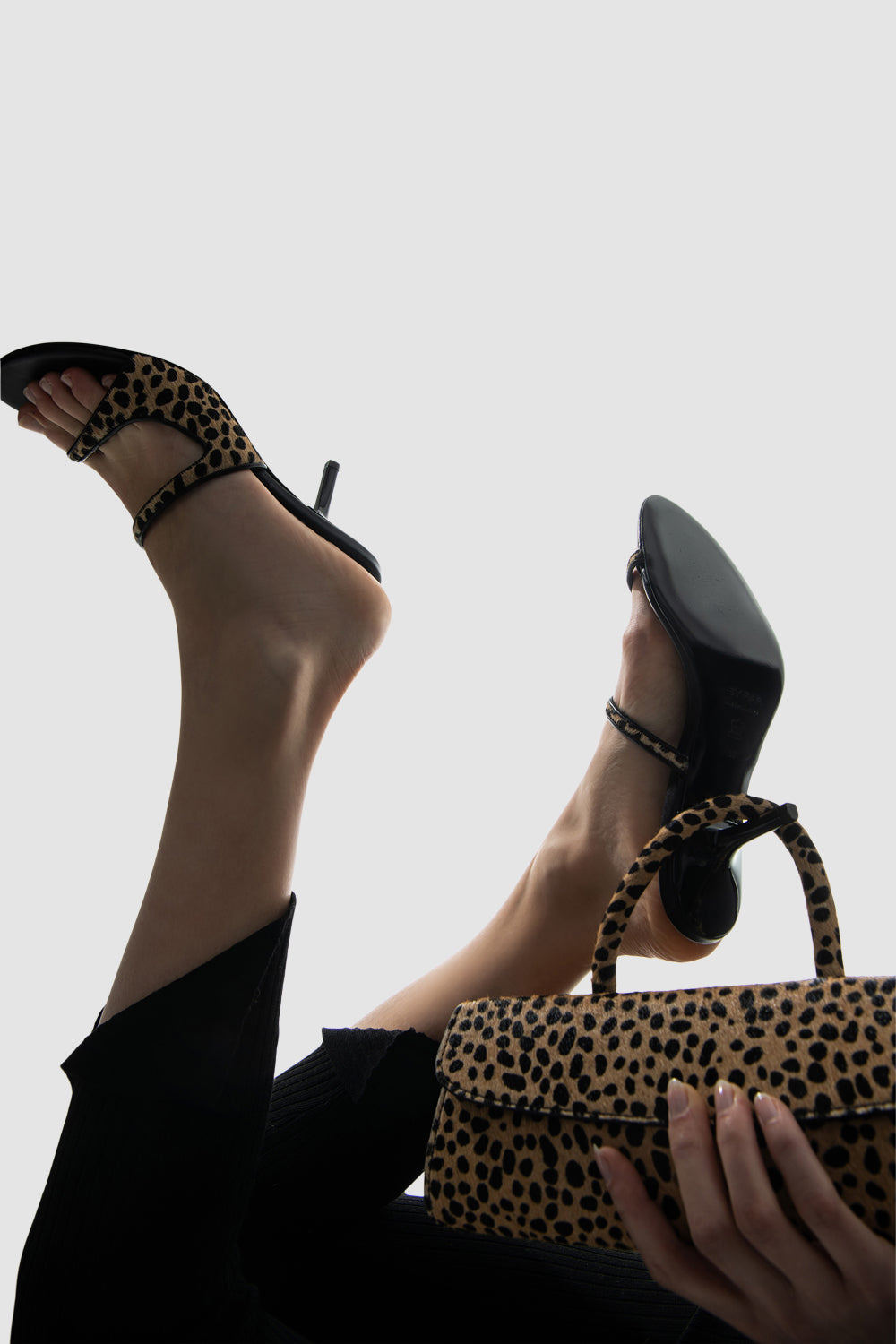 Serena Pony Hair Mule