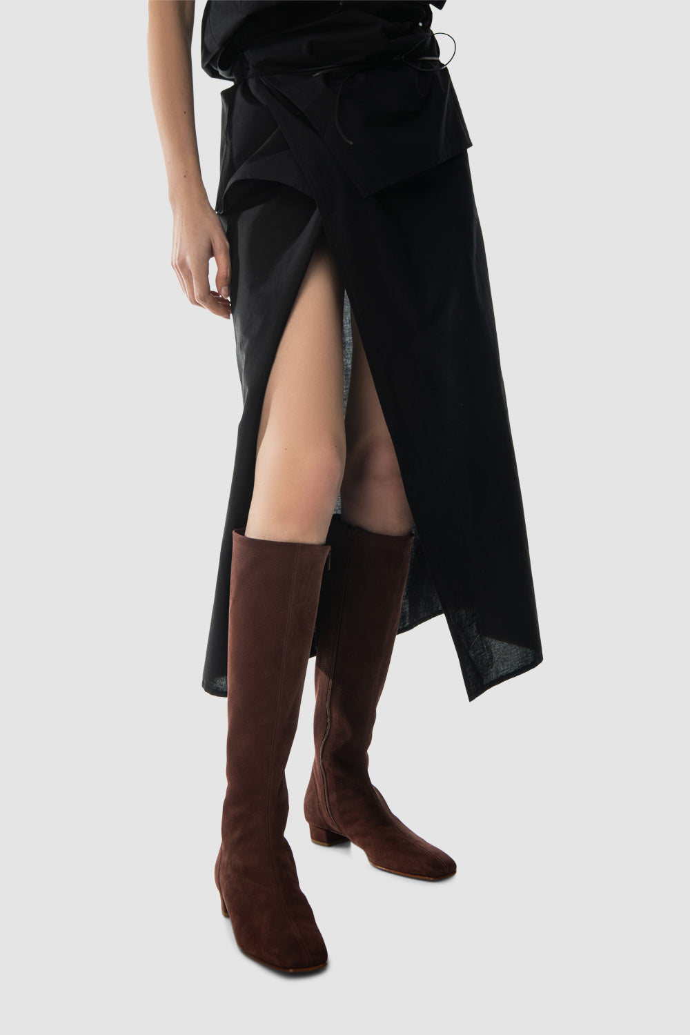 Edie Nubuck Knee-High Boot