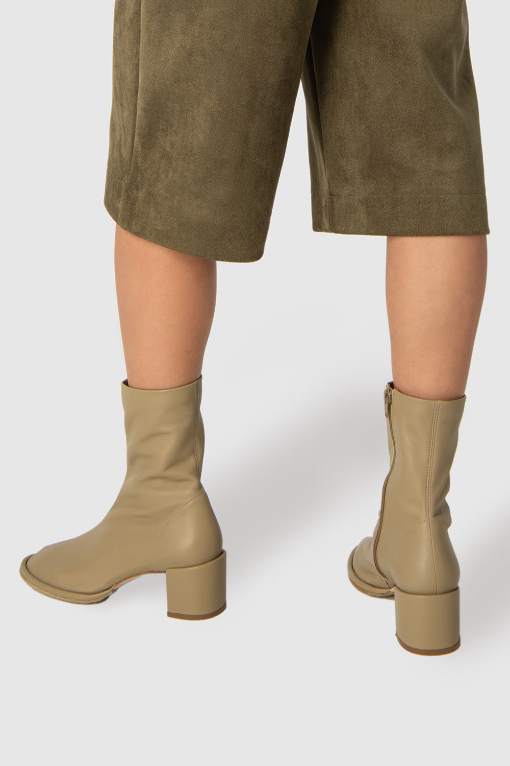 Josiah Mangrove Lamb Nappa Leather Ankle Boot
