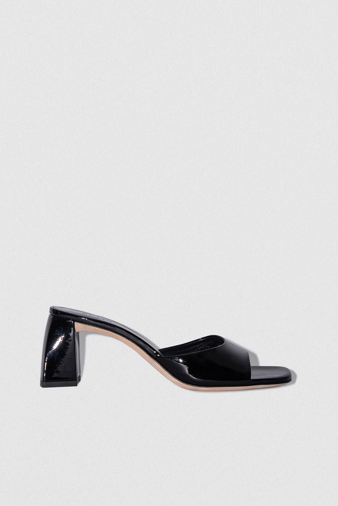 Romy Black Patent Leather BY FAR