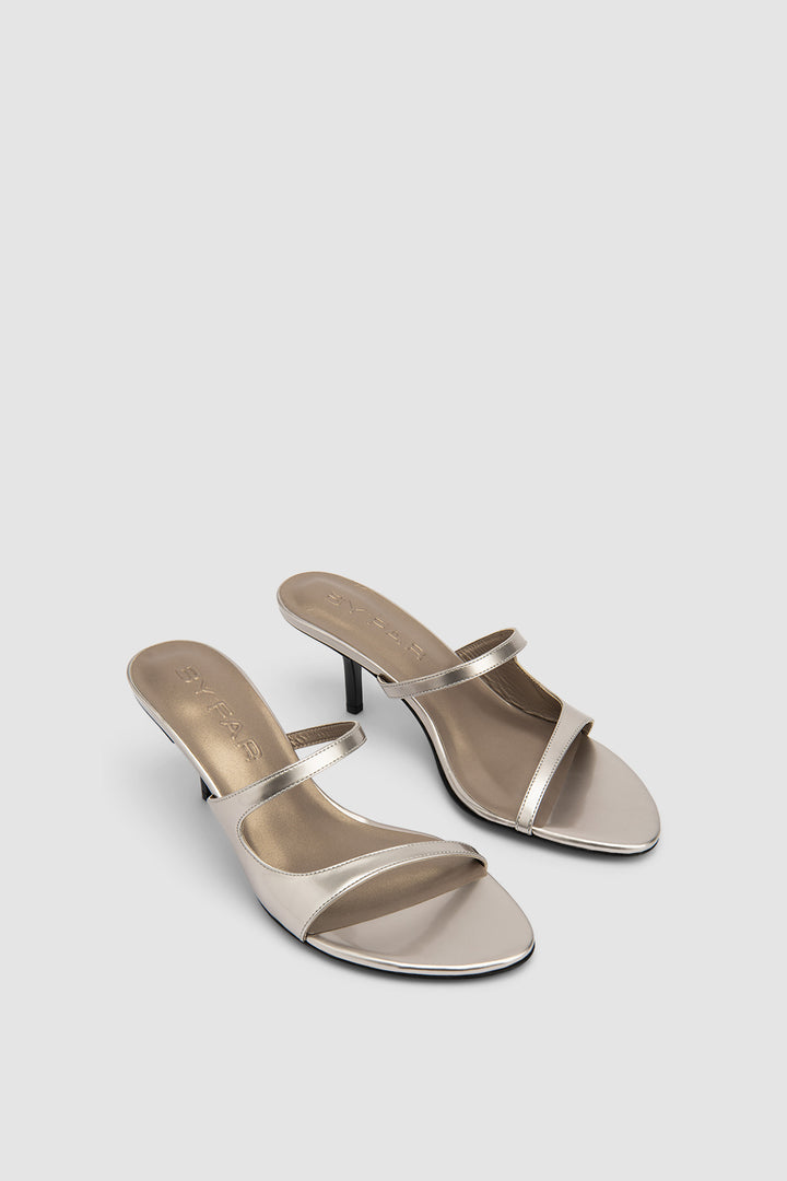 Serena Metallic Mule