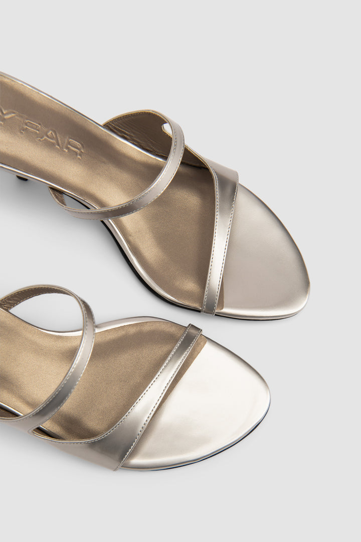 Serena Metallic Mule
