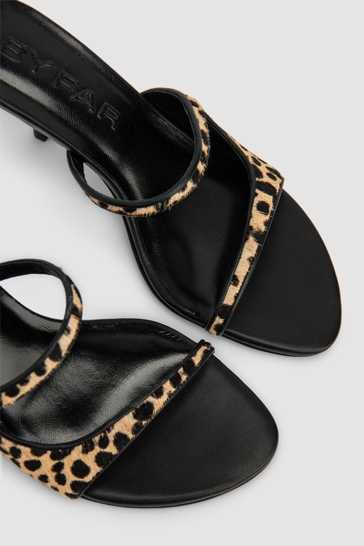 Serena Pony Hair Mule