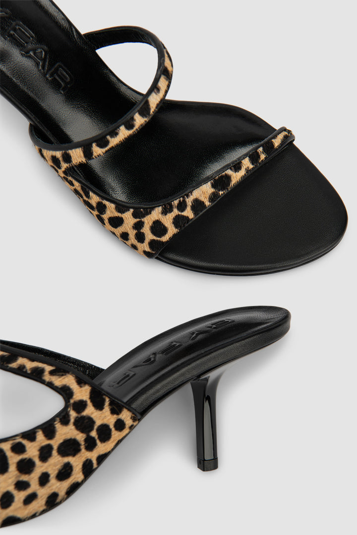 Serena Pony Hair Mule