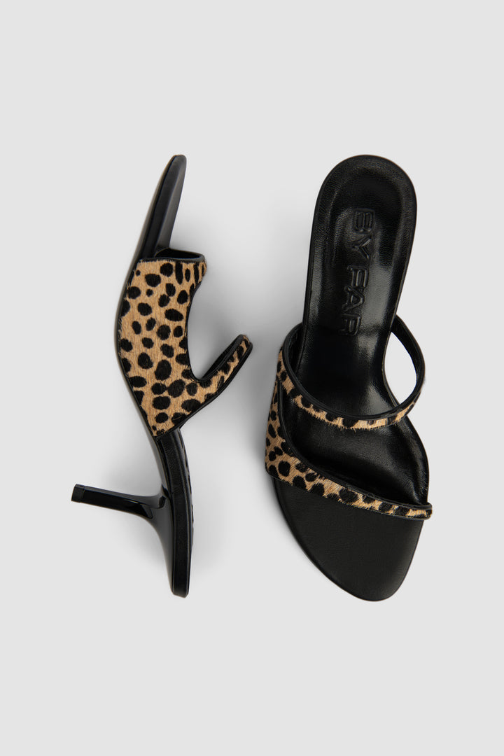 Serena Pony Hair Mule