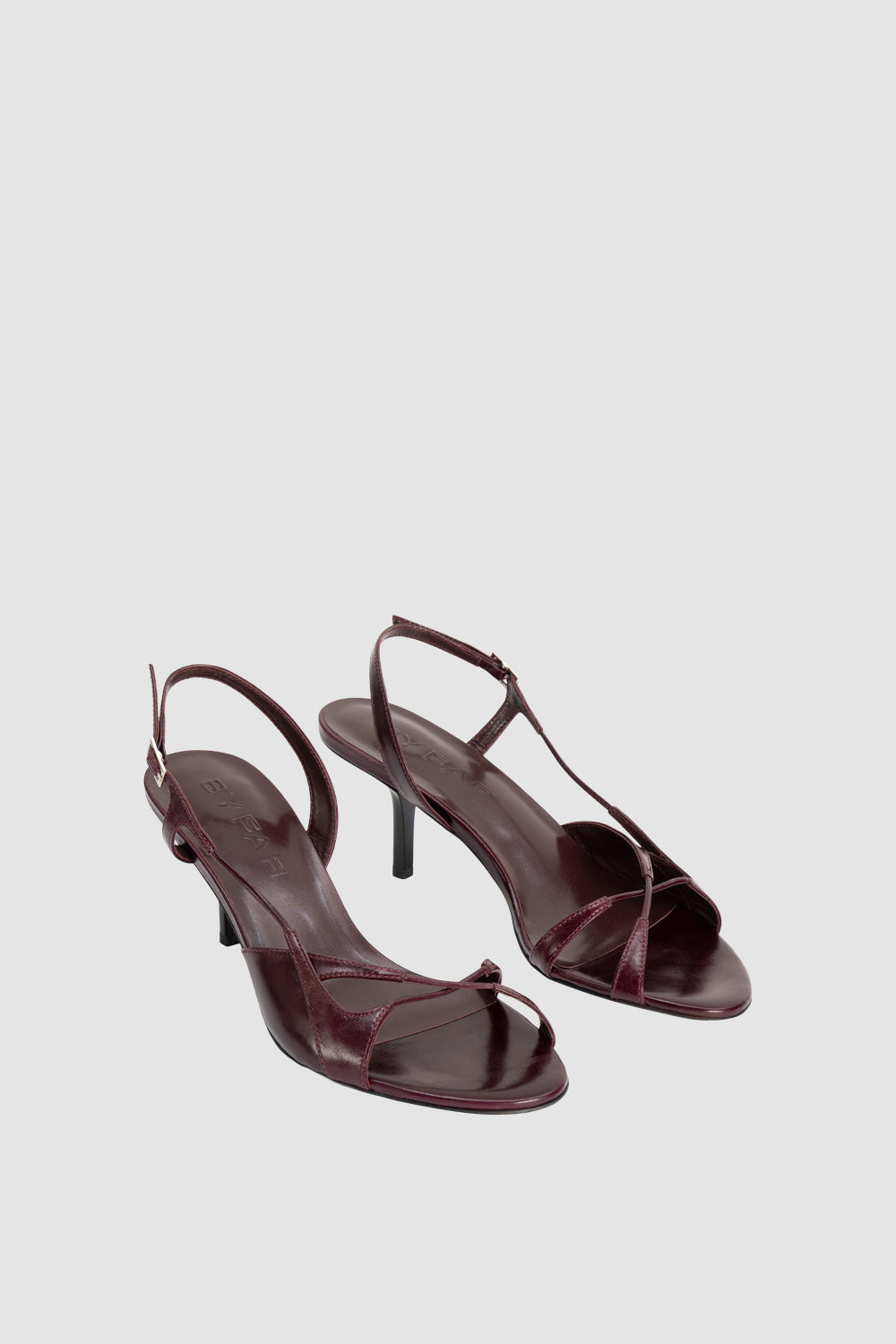 Sierra Grape Calf Leather Slingback Sandal