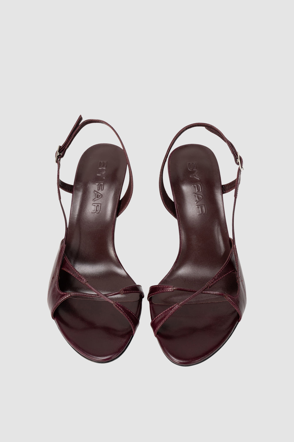 Sierra Grape Calf Leather Slingback Sandal