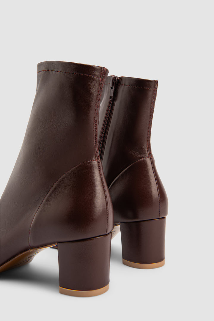 Sofia Leather Ankle Boot