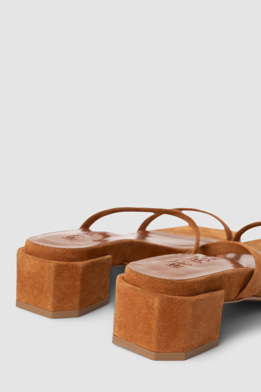 Tanya Flat Summer Tan Suede Leather