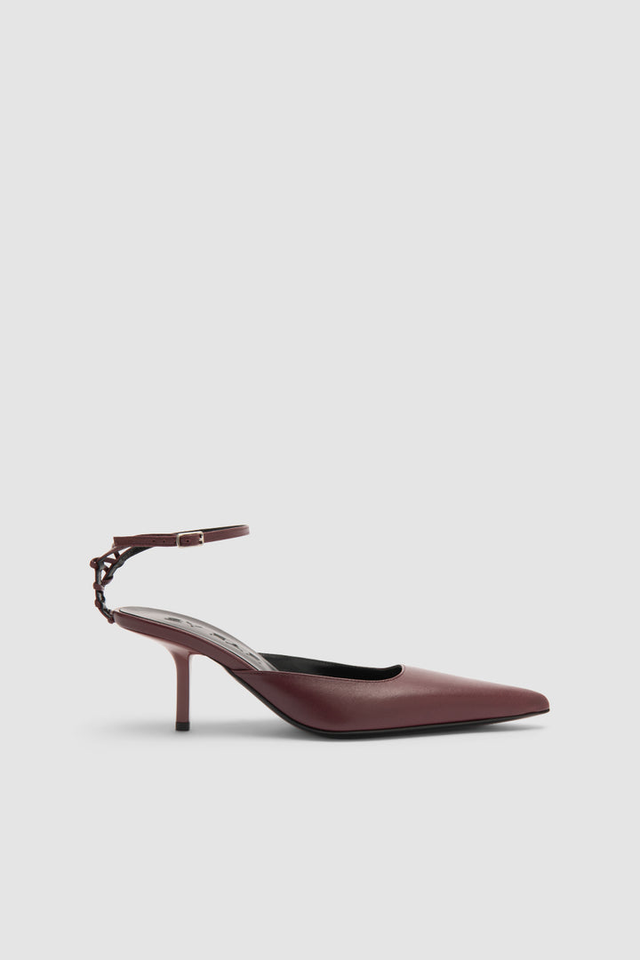 Teese Sour Cherry Nappa Leather Pump