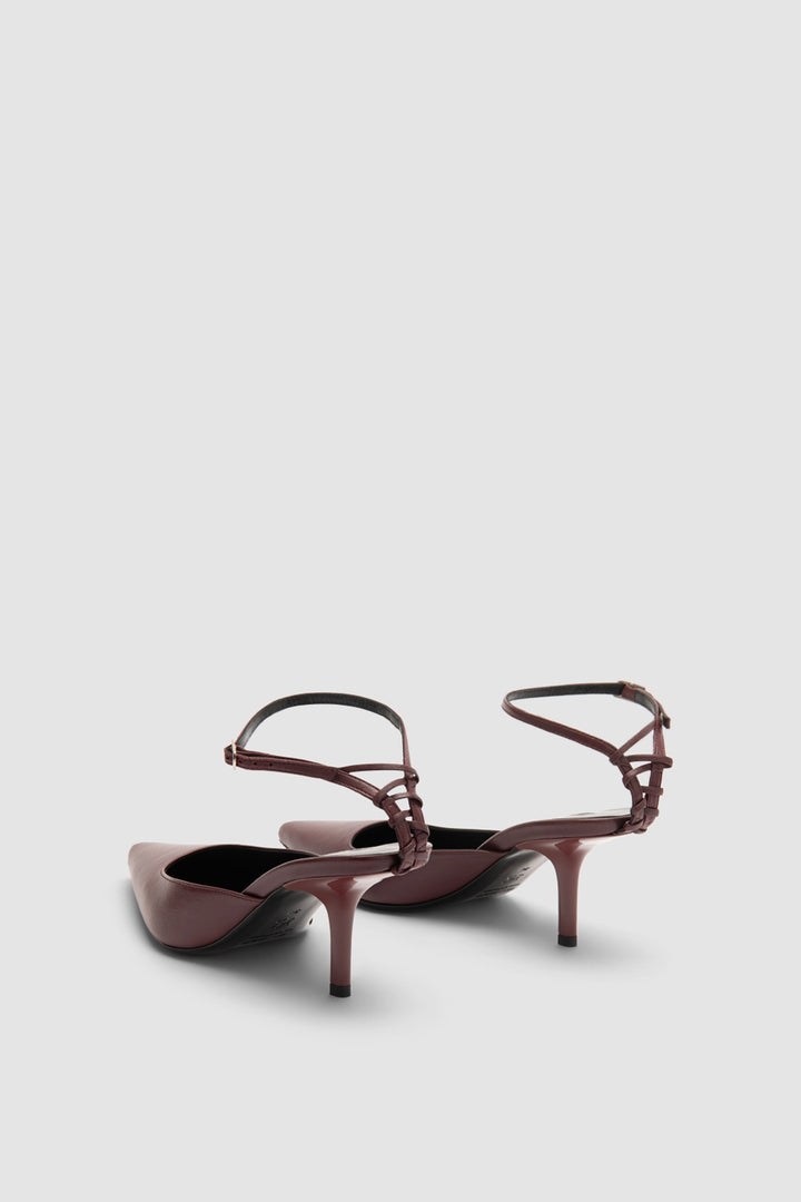 Teese Sour Cherry Nappa Leather Pump