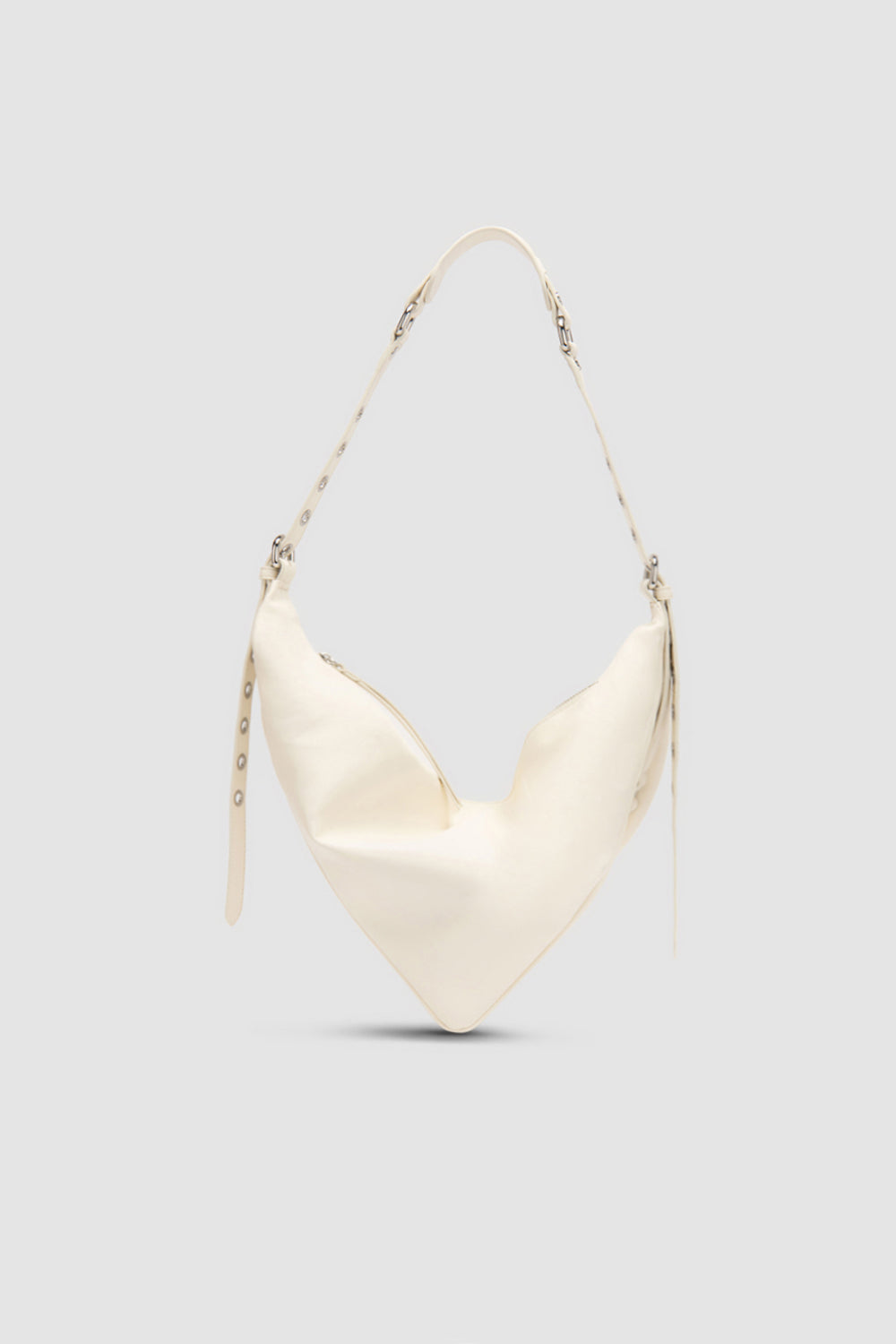 Trayana Limewash Washed Leather Crossbody Bag