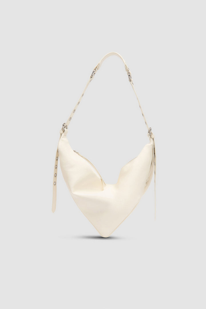 Trayana Limewash Washed Leather Crossbody Bag