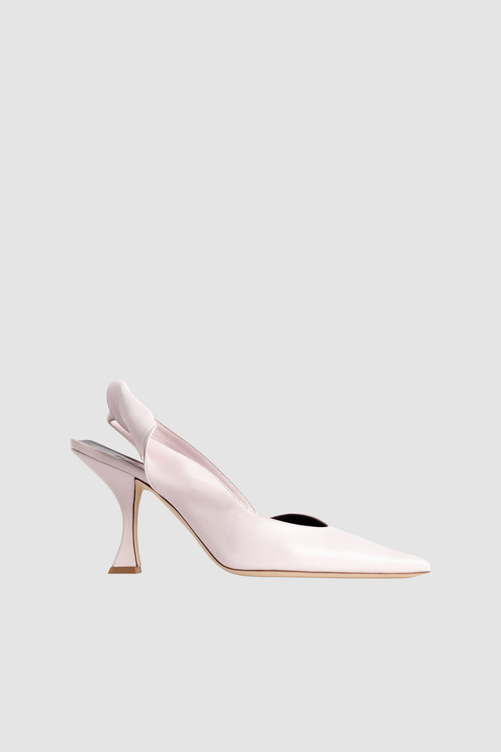 Yasha Baby Pink Nappa Leather Pump