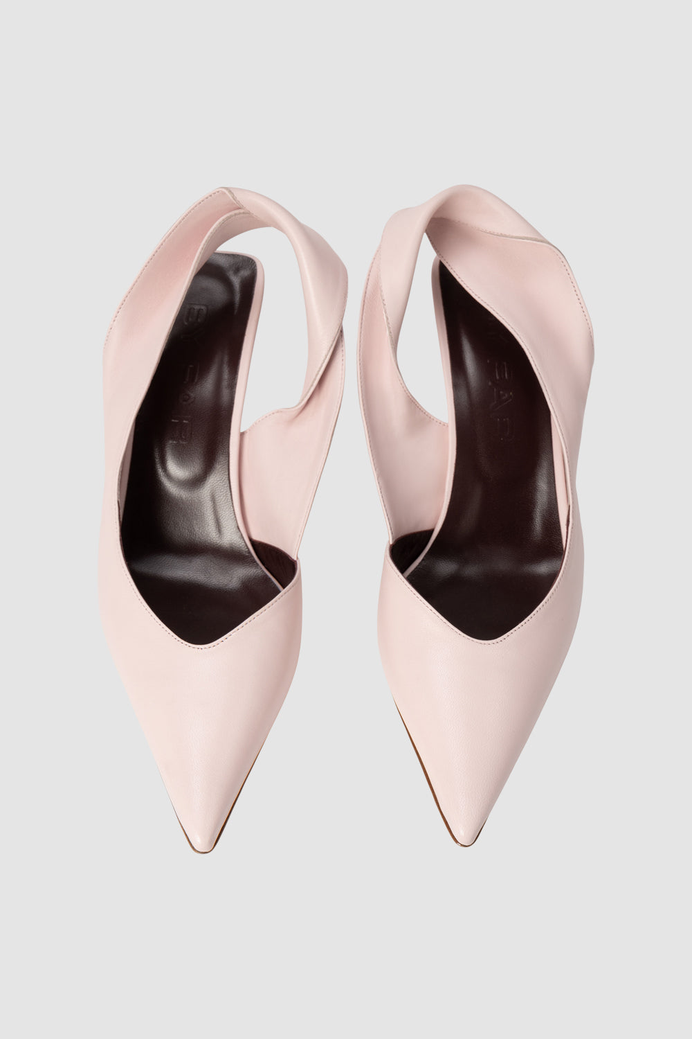 Yasha Baby Pink Nappa Leather Pump