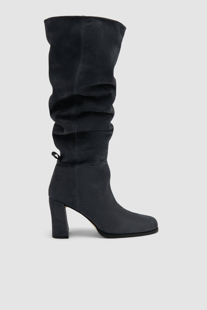 Zoe Nubuck Knee-High Boot