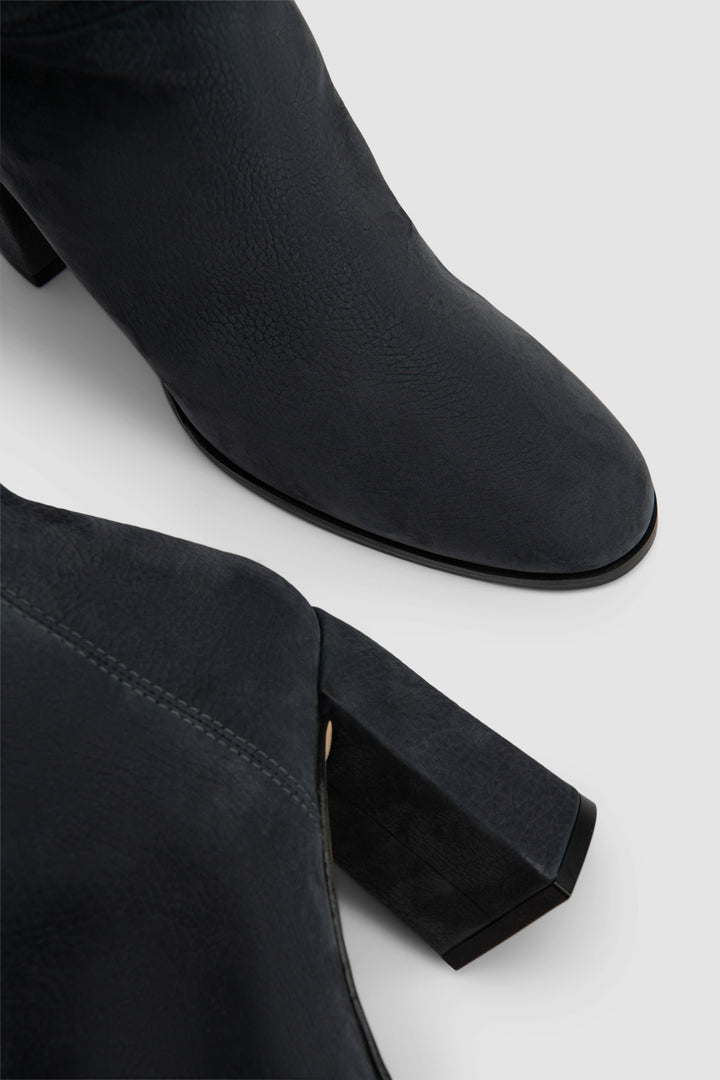 Zoe Nubuck Knee-High Boot