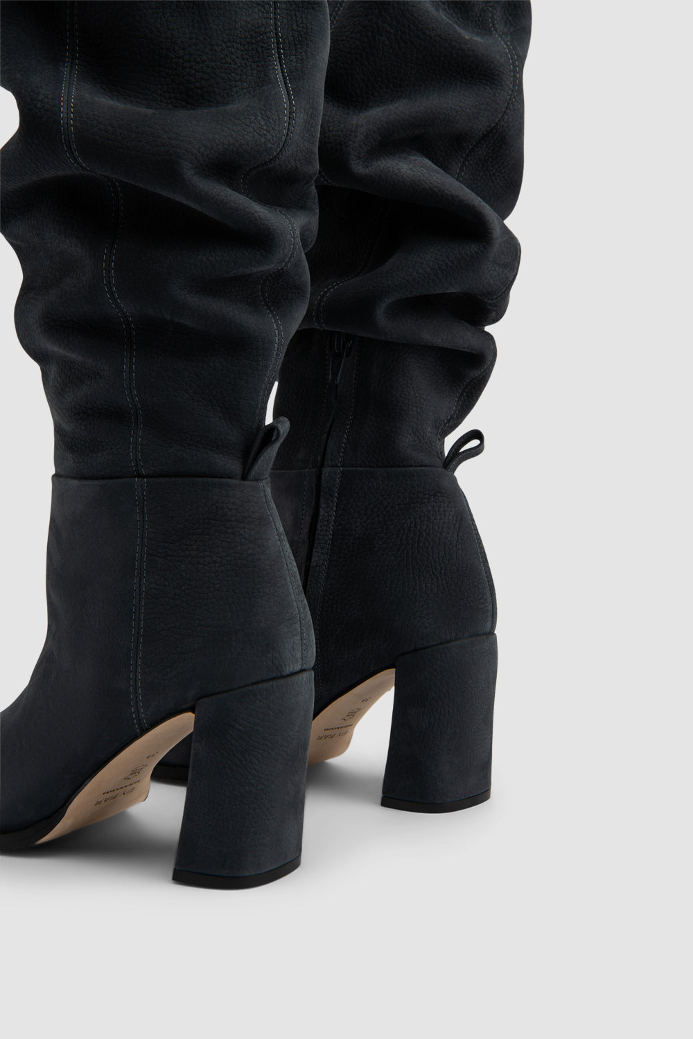 Zoe Nubuck Knee-High Boot