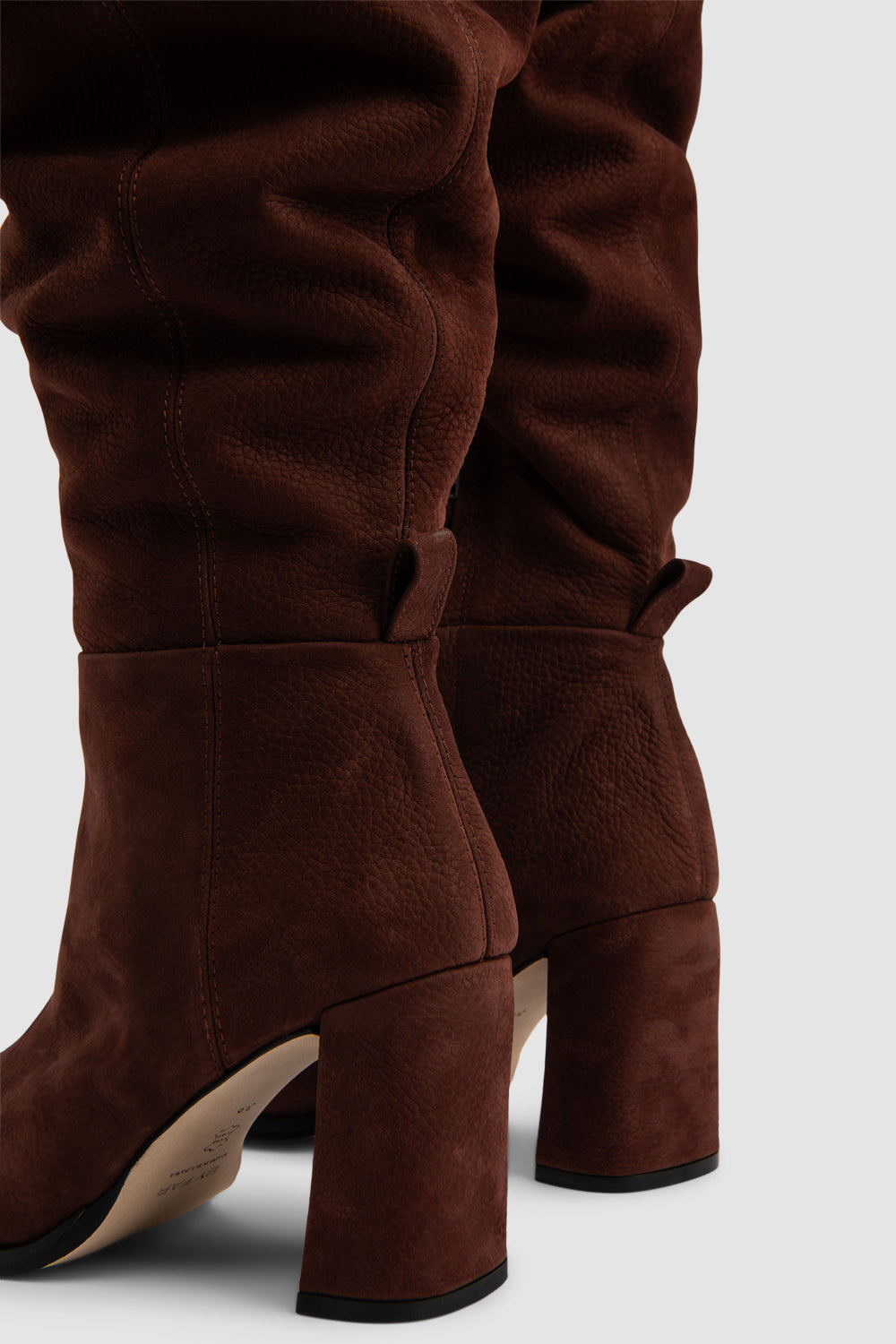 Zoe Nubuck Knee-High Boot