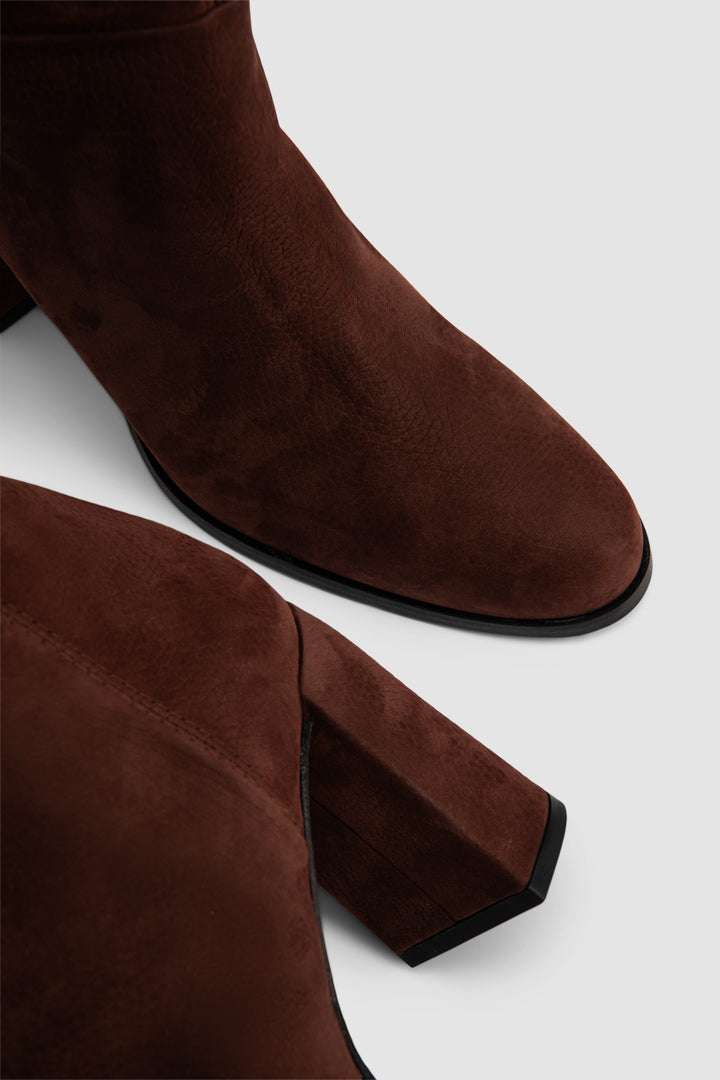 Zoe Nubuck Knee-High Boot