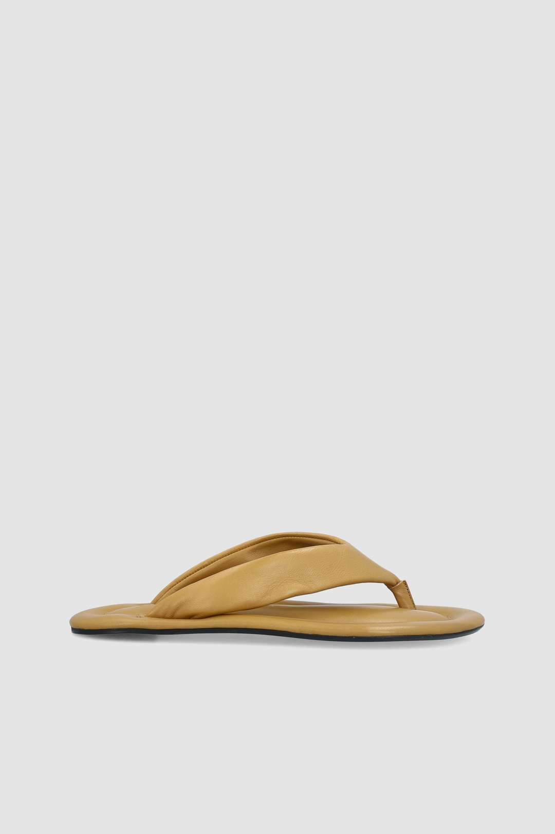 Dasha Cumin Lamb Nappa Leather Flip-Flop Sandal