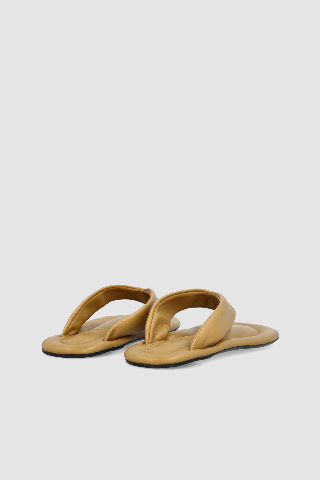 Dasha Cumin Lamb Nappa Leather Flip-Flop Sandal