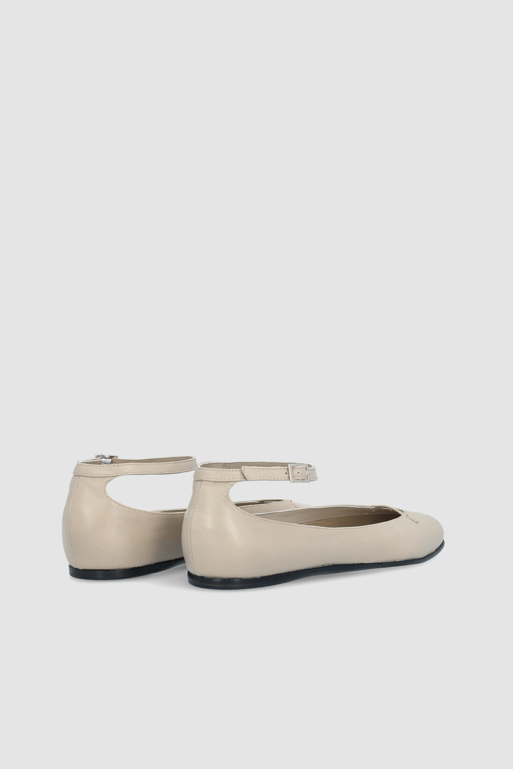 Margot Dryland Creased Calf Leather Flat