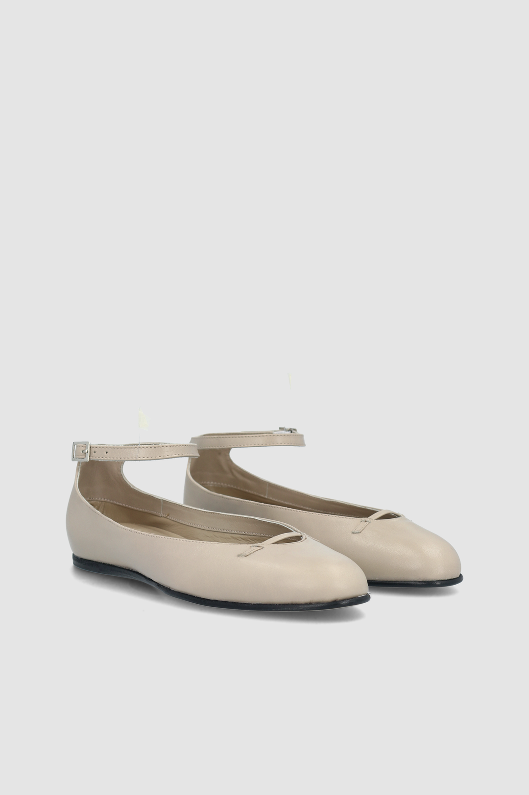 Margot Dryland Creased Calf Leather Flat