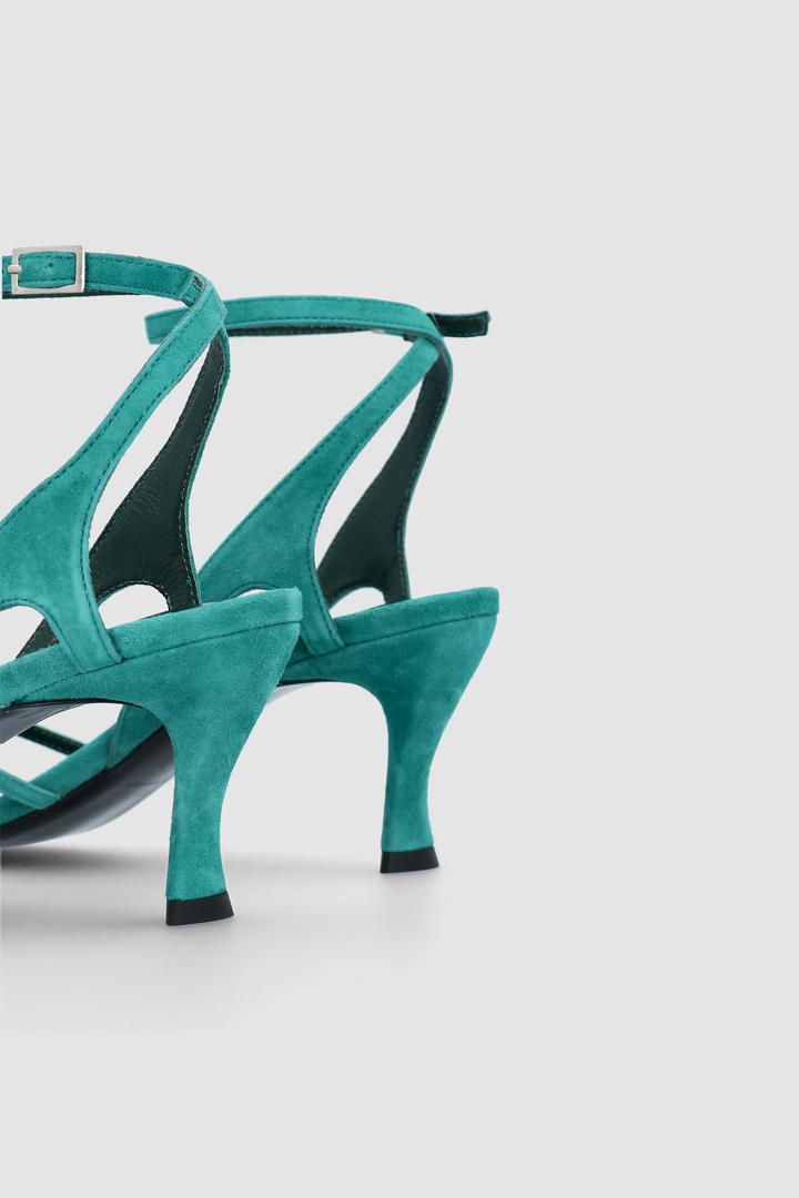 Rosko Alpine Kid Suede Leather Sandal