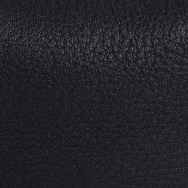 Baby Cush Black Flat Grain Leather – BY FAR
