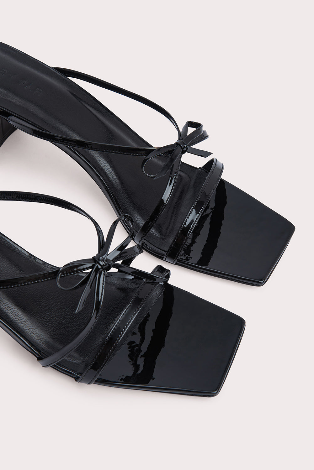 June Black Patent Leather